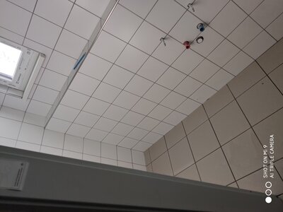 Kompletní realizace  toalet a technické mistnosti střední Čechy